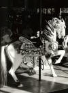 Carousel #2, black and white photograph, Golden Gate Park, San Francisco, Bill Dietch